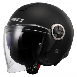 Kask otwarty Jet LS2 Classy Matt Black